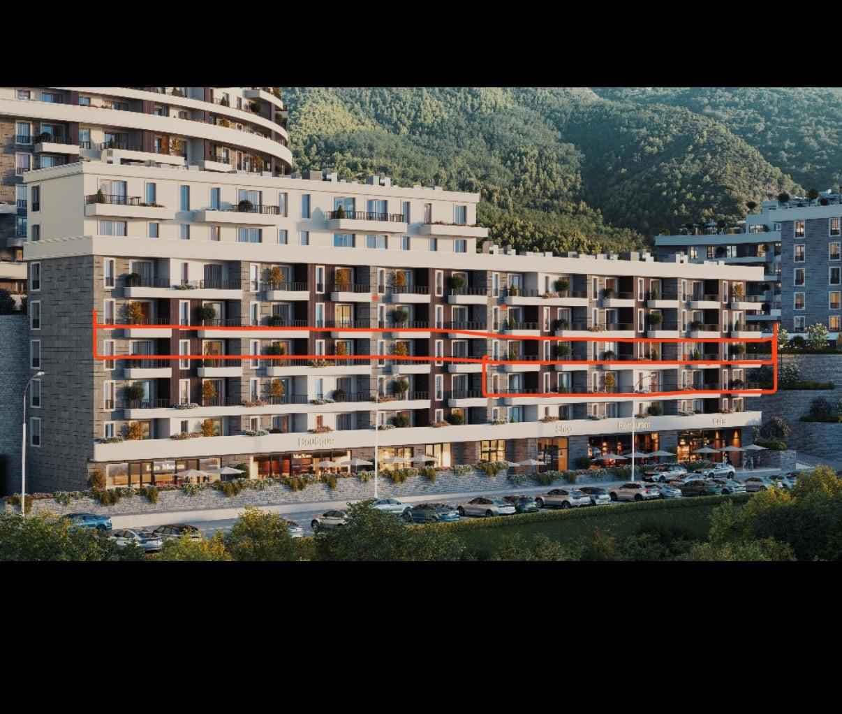 Exclusive premium complex with panoramic Adriatic Sea views in Bečići, Montenegro